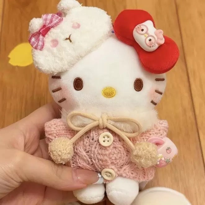 Cute Plush Charm Collection – Soft Kawaii Bag Pendant & Keychain (61 Styles)