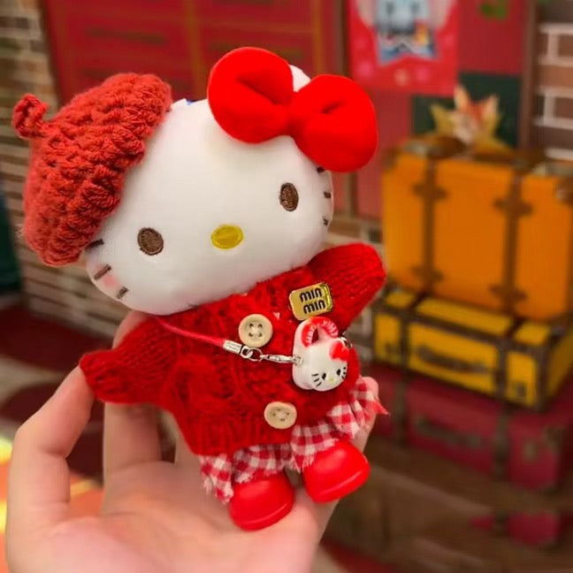 Cute Plush Charm Collection – Soft Kawaii Bag Pendant & Keychain (61 Styles)