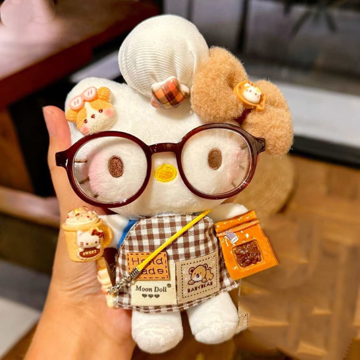 Cute Plush Charm Collection – Soft Kawaii Bag Pendant & Keychain (61 Styles)