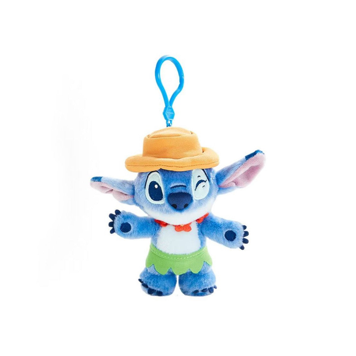 Cute Blue Alien Plush Keychain – Soft Kawaii Bag Charm Collection