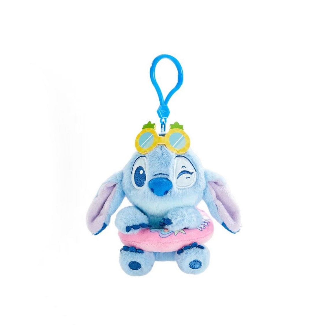Cute Blue Alien Plush Keychain – Soft Kawaii Bag Charm Collection