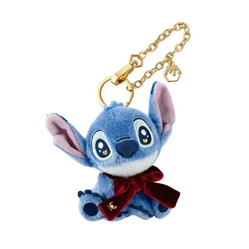 Cute Blue Alien Plush Keychain – Soft Kawaii Bag Charm Collection