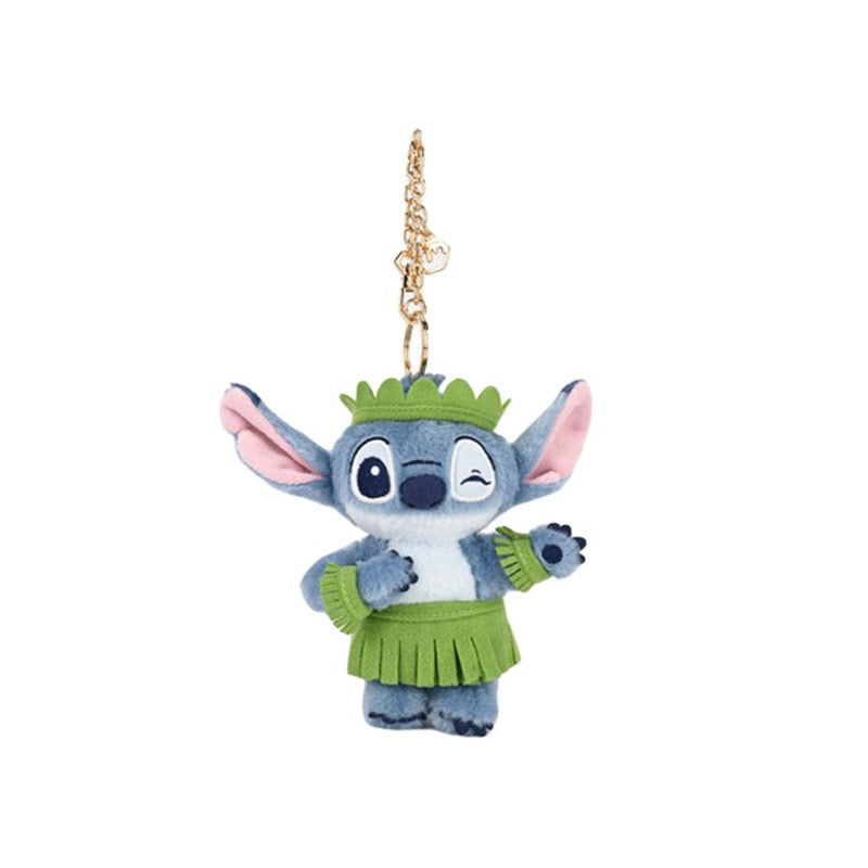 Cute Blue Alien Plush Keychain – Soft Kawaii Bag Charm Collection