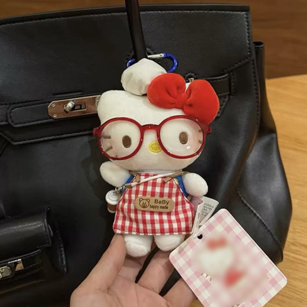 Cute Plush Charm Collection – Soft Kawaii Bag Pendant & Keychain (61 Styles)