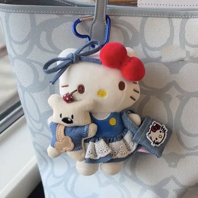 Cute Plush Charm Collection – Soft Kawaii Bag Pendant & Keychain (61 Styles)