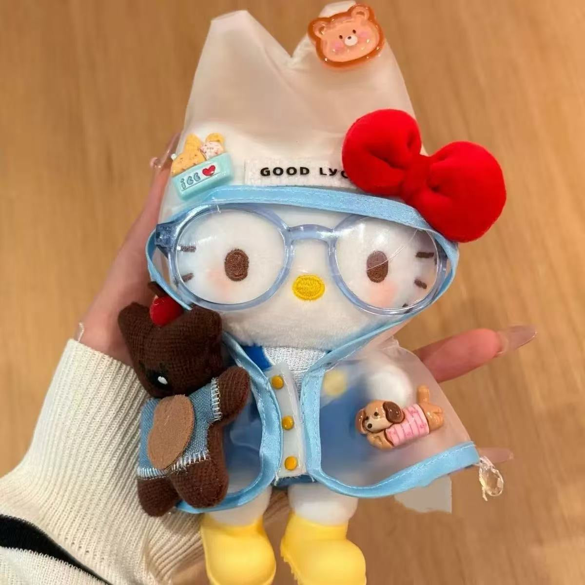 Cute Plush Charm Collection – Soft Kawaii Bag Pendant & Keychain (61 Styles)