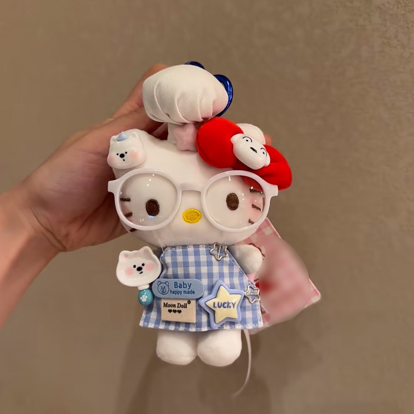 Cute Plush Charm Collection – Soft Kawaii Bag Pendant & Keychain (61 Styles)