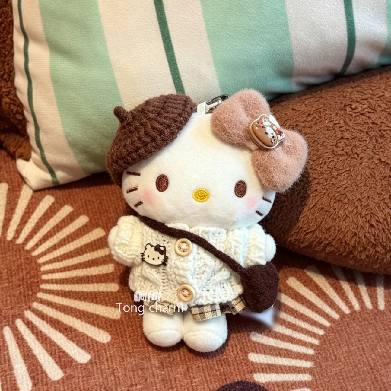 Cute Plush Charm Collection – Soft Kawaii Bag Pendant & Keychain (61 Styles)
