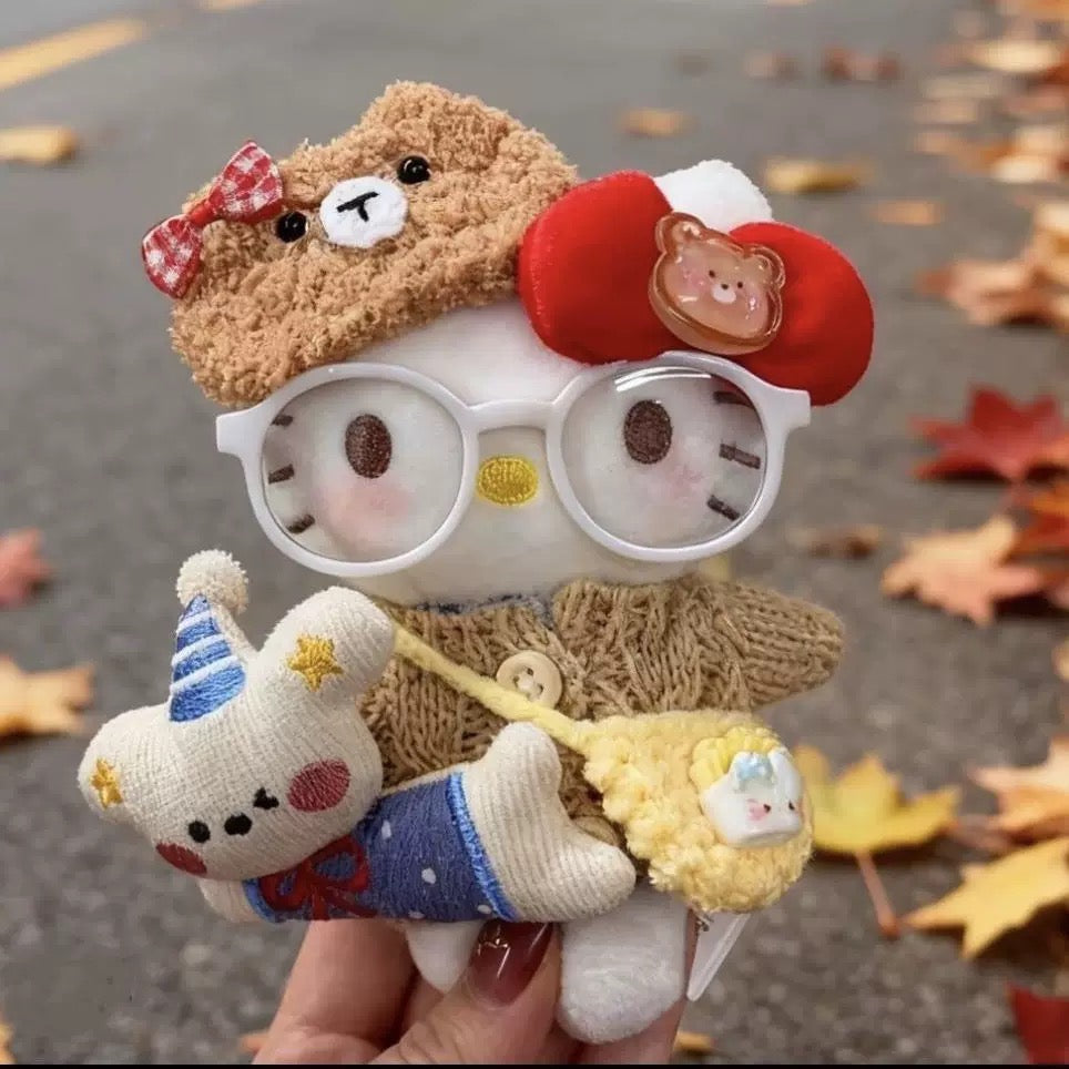 Cute Plush Charm Collection – Soft Kawaii Bag Pendant & Keychain (61 Styles)
