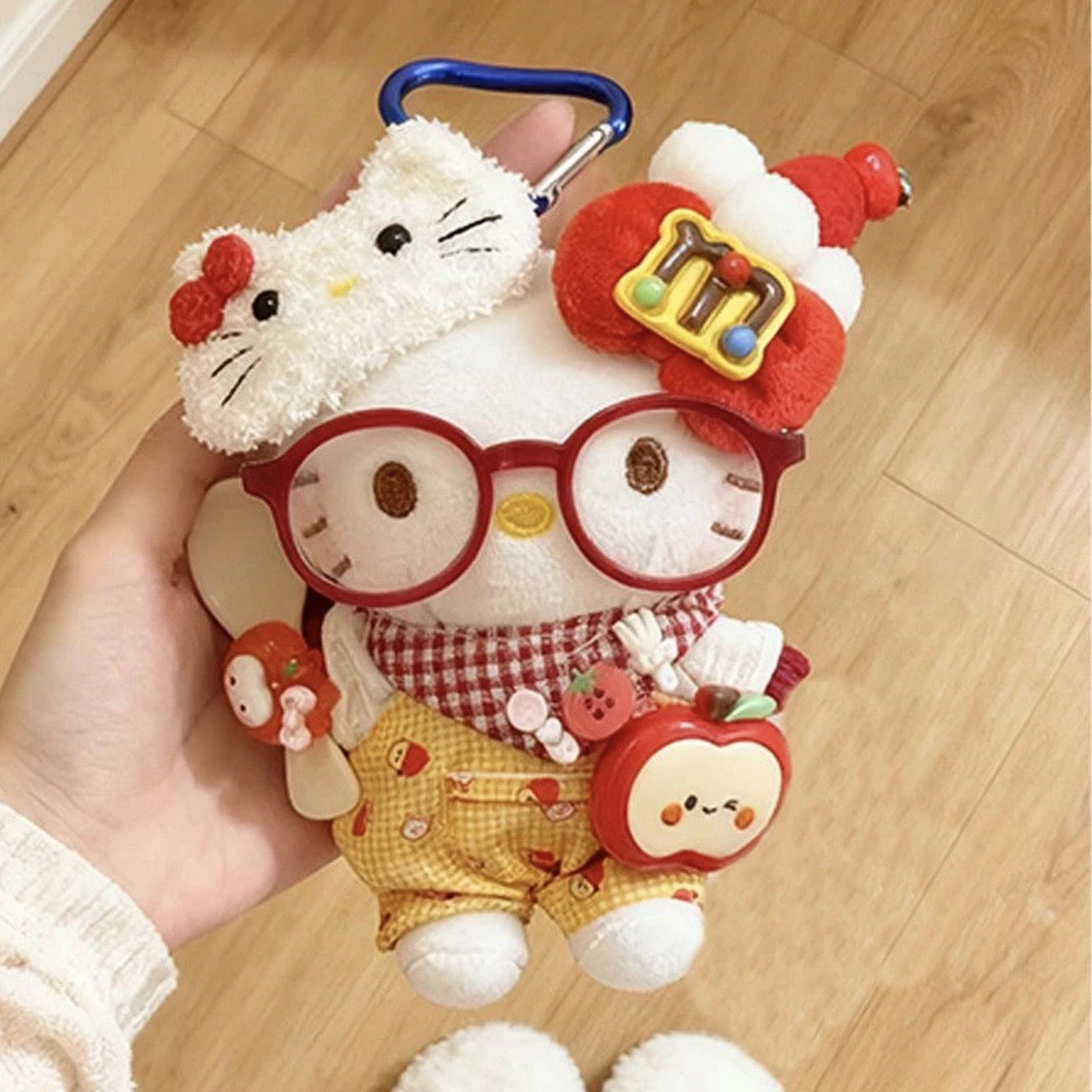 Cute Plush Charm Collection – Soft Kawaii Bag Pendant & Keychain (61 Styles)