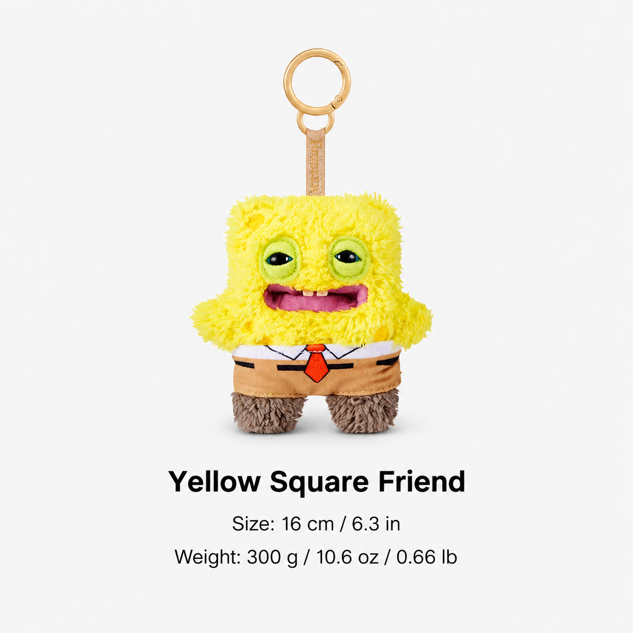 Funny Ugly Plush Monster Keychain – Cartoon-Inspired Bag Charm Blind Box Plush Pendant
