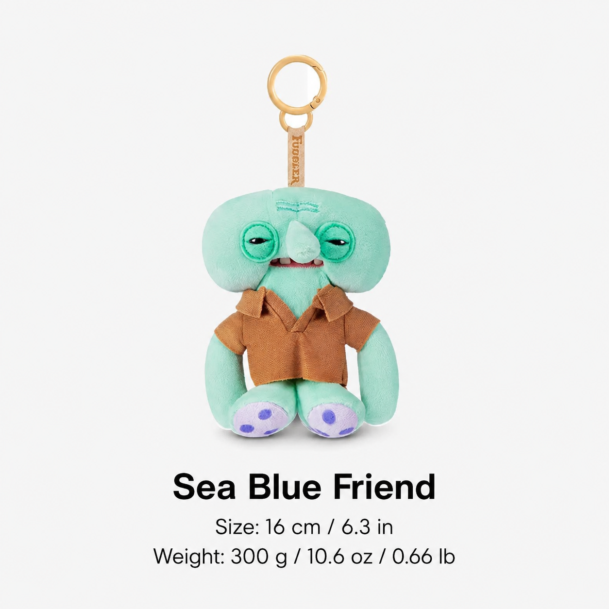 Funny Ugly Plush Monster Keychain – Cartoon-Inspired Bag Charm Blind Box Plush Pendant