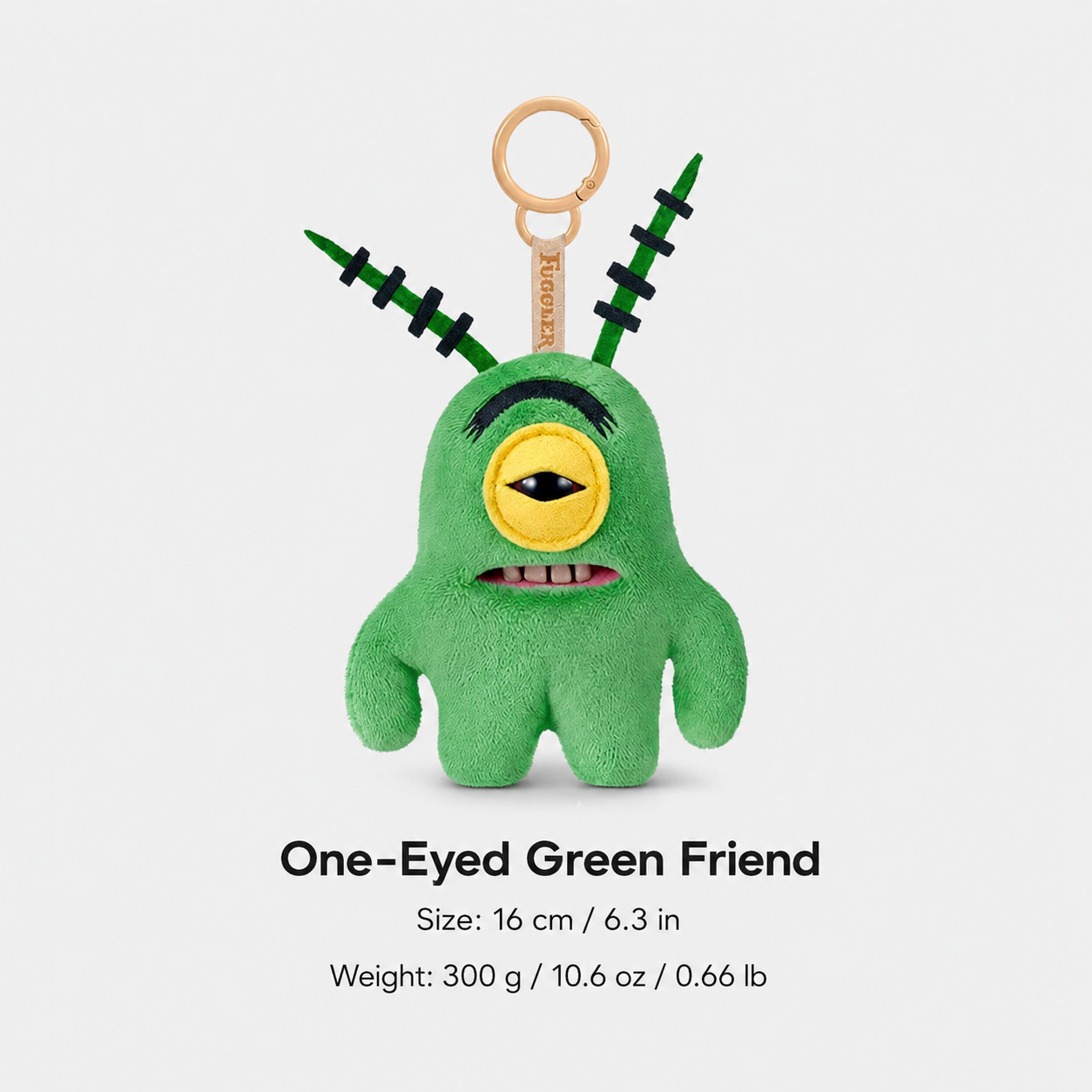 Funny Ugly Plush Monster Keychain – Cartoon-Inspired Bag Charm Blind Box Plush Pendant