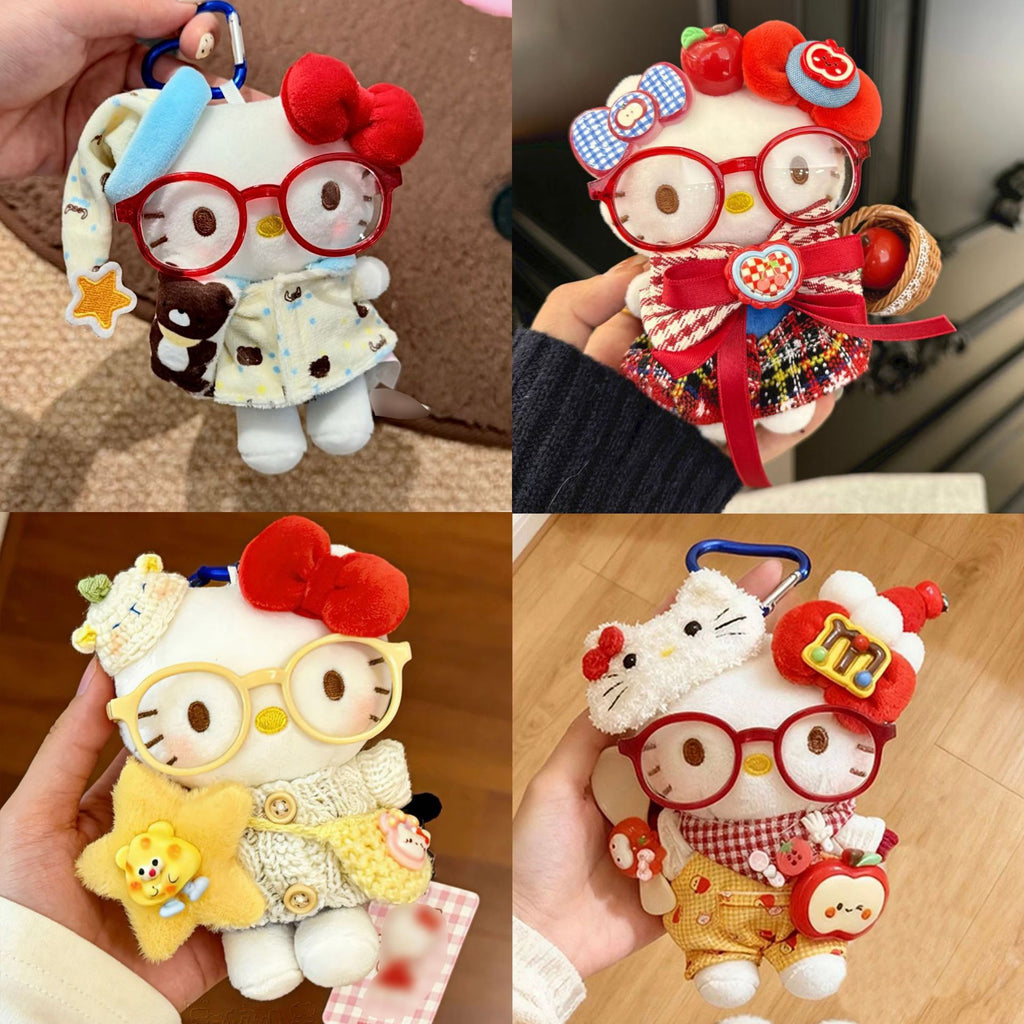 Cute Plush Charm Collection – Soft Kawaii Bag Pendant & Keychain (61 Styles)