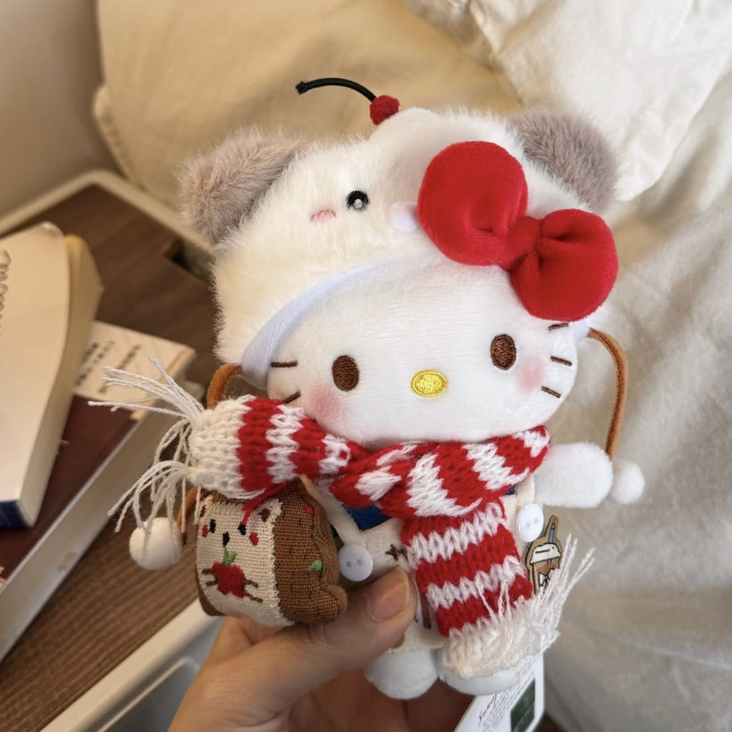 Cute Plush Charm Collection – Soft Kawaii Bag Pendant & Keychain (61 Styles)