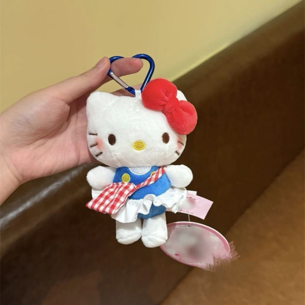 Cute Plush Charm Collection – Soft Kawaii Bag Pendant & Keychain (61 Styles)