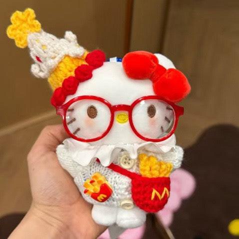 Cute Plush Charm Collection – Soft Kawaii Bag Pendant & Keychain (61 Styles)