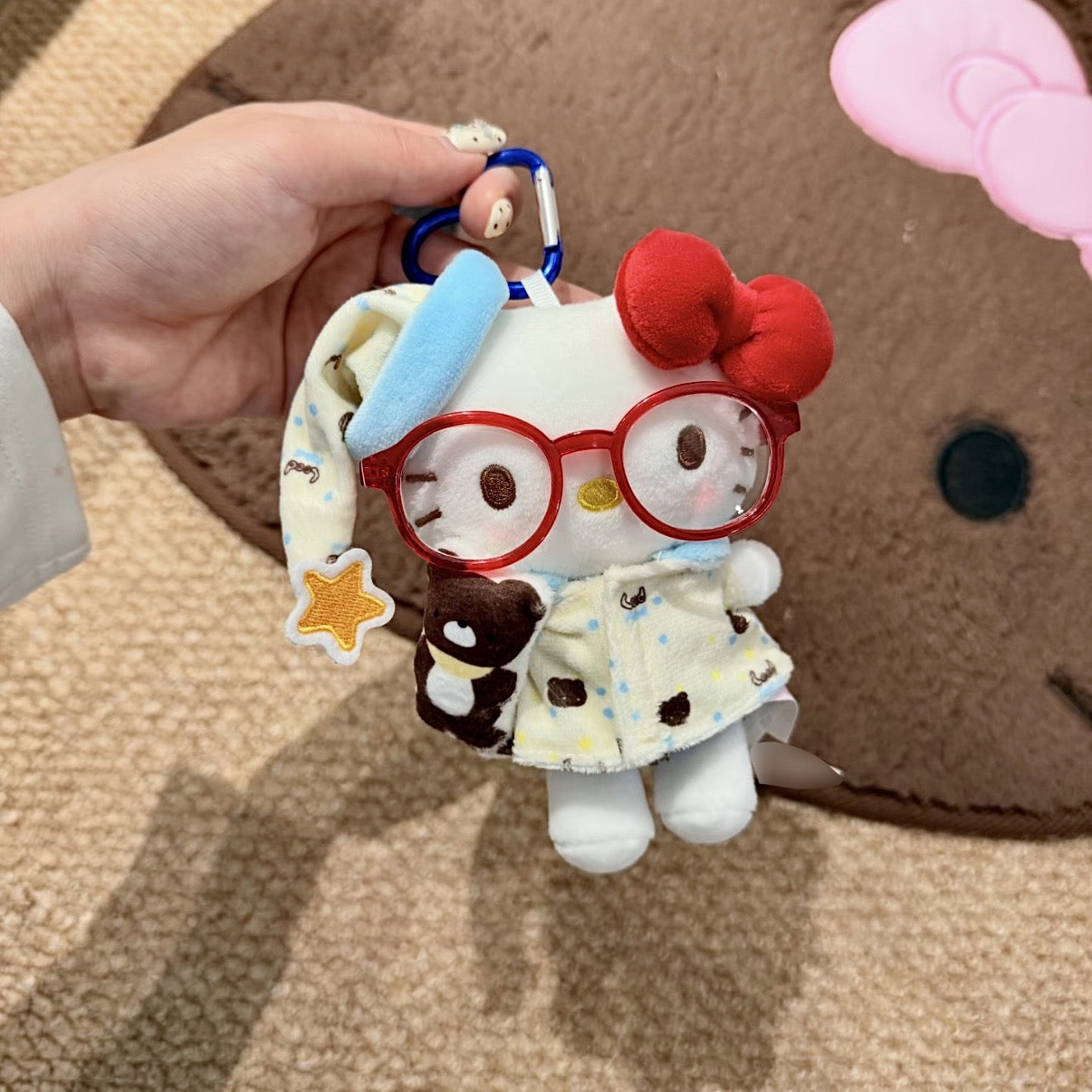 Cute Plush Charm Collection – Soft Kawaii Bag Pendant & Keychain (61 Styles)