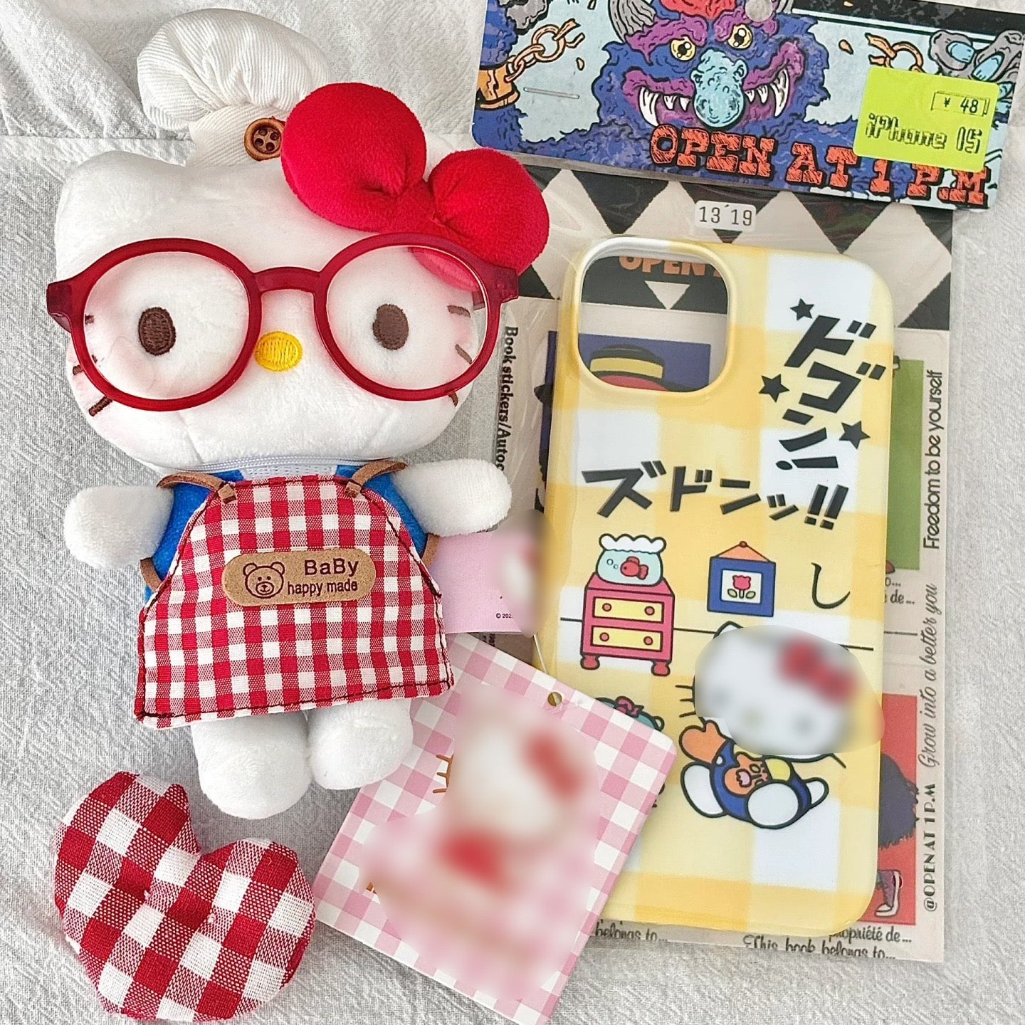Cute Plush Charm Collection – Soft Kawaii Bag Pendant & Keychain (61 Styles)